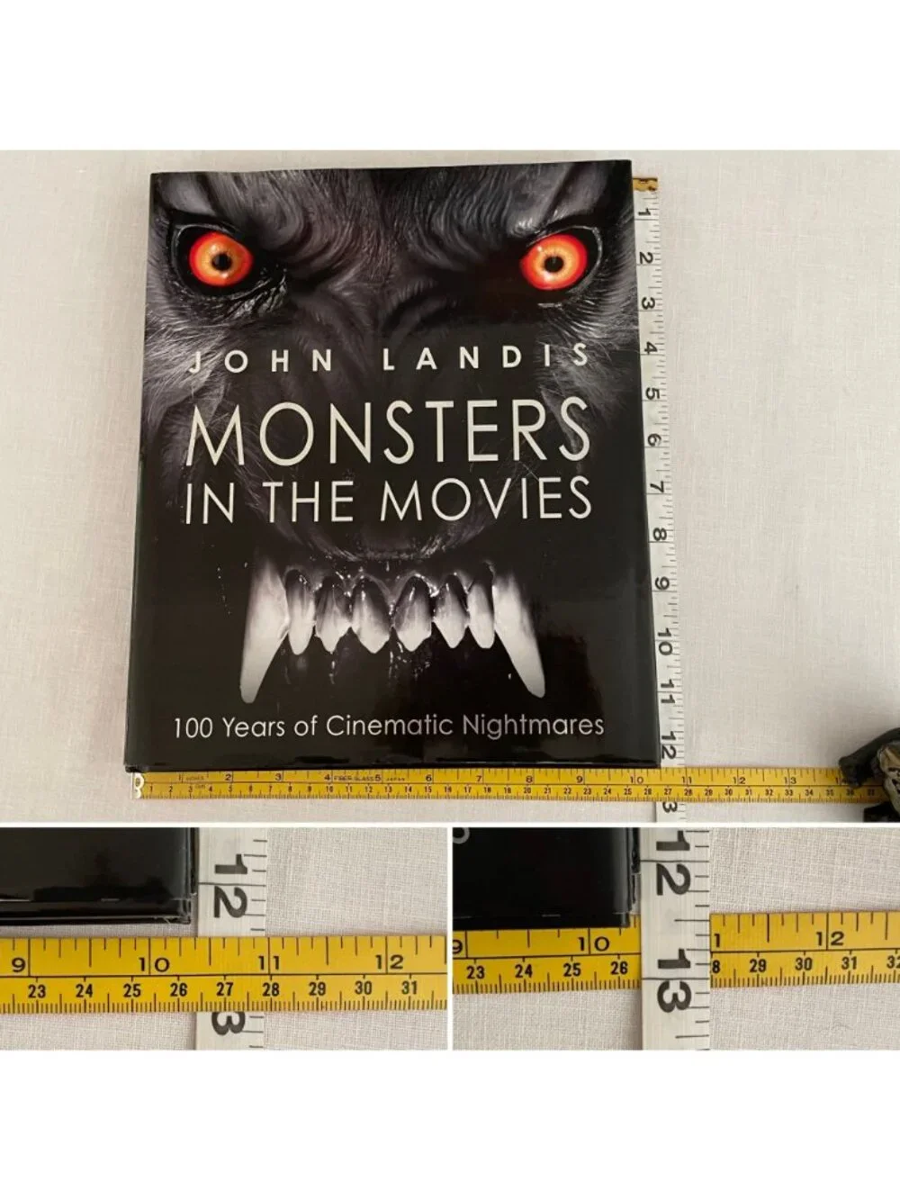 John Landis Monsters in the Movies Hardcover Book Film Horror Cinema History